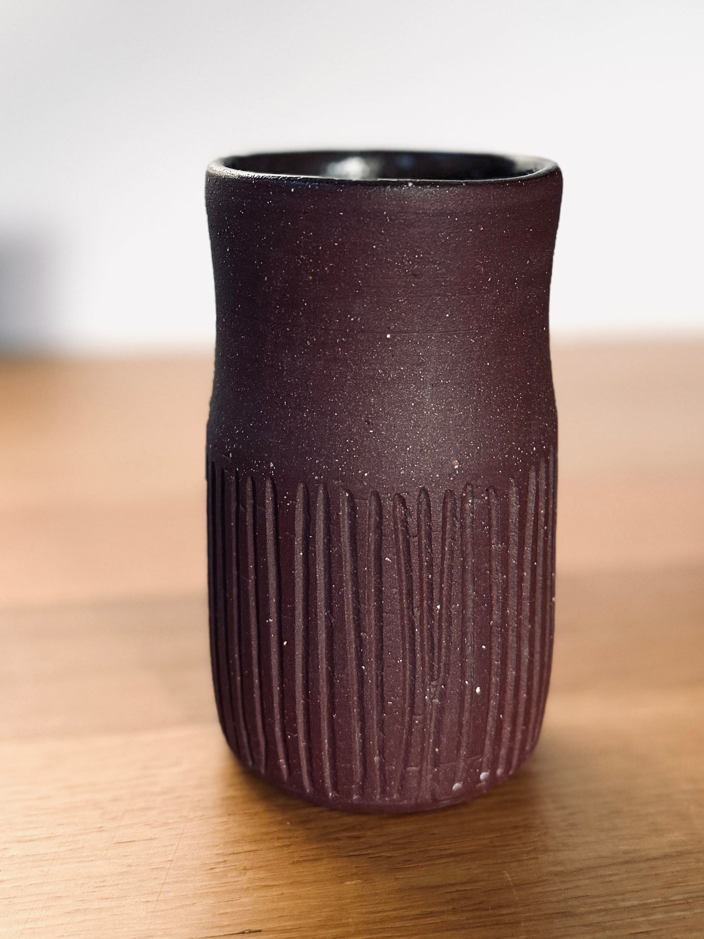 Wild clay vase- mini