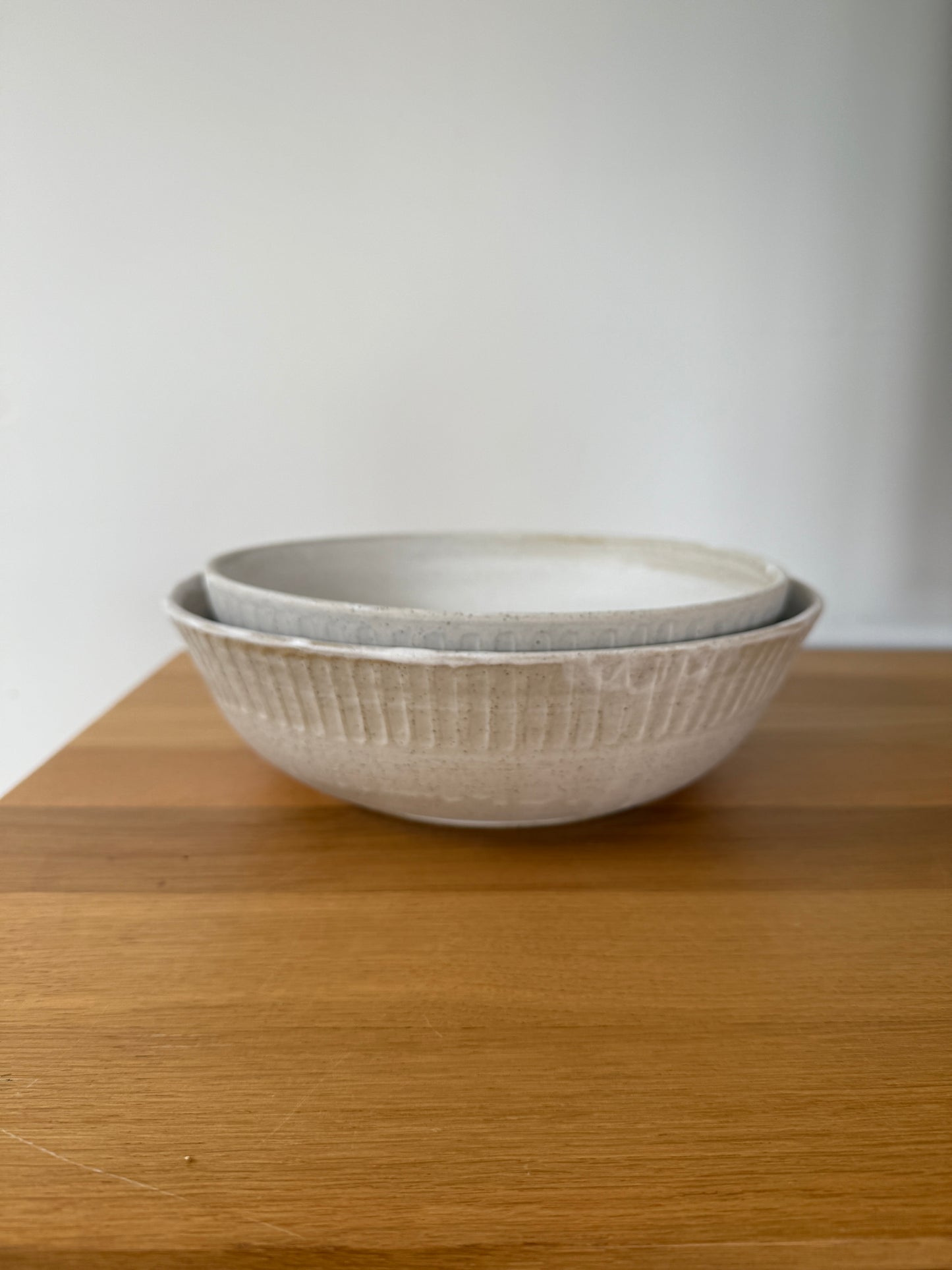 Carved bowl large