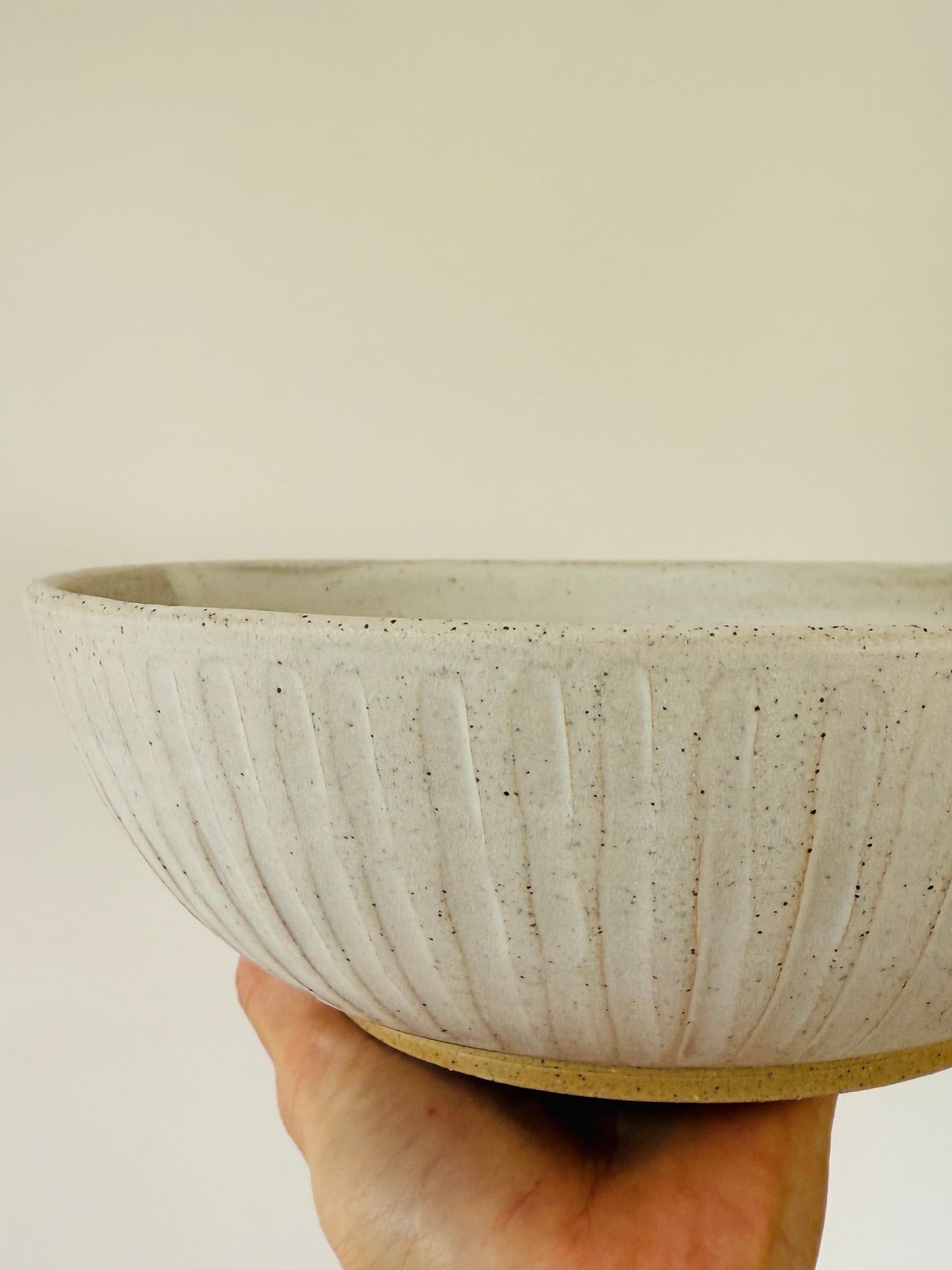 Carved bowl large