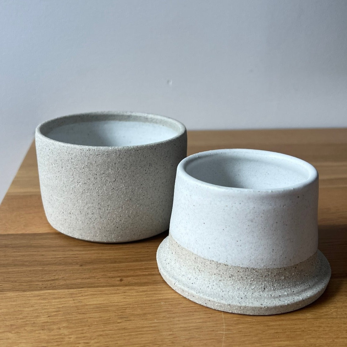 Custom French Butter Bell- Grey Speckled- PREORDER