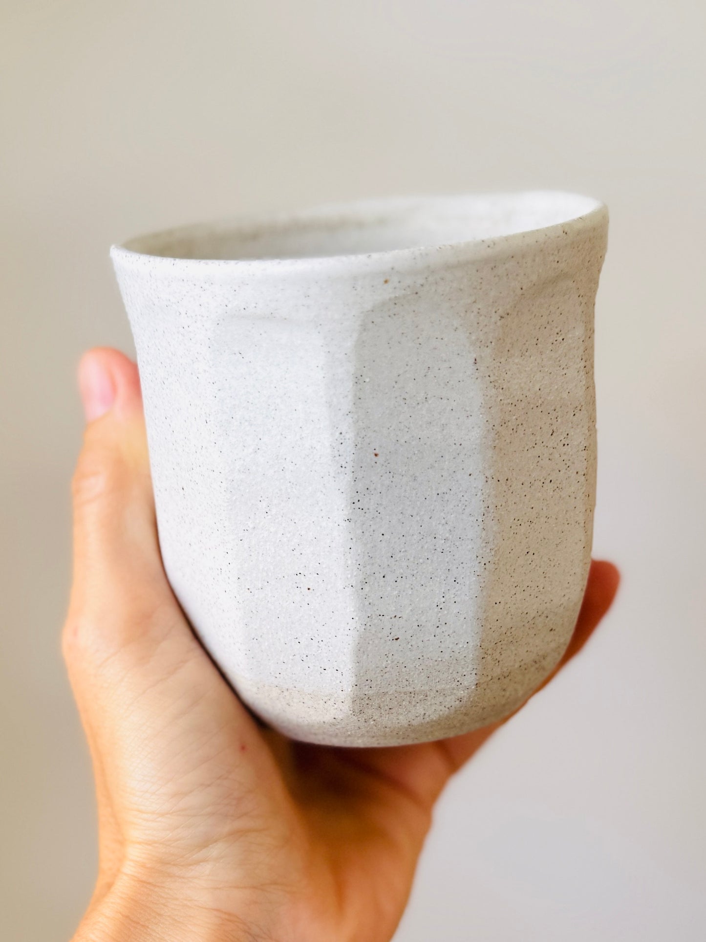 Mug- Hand Carved