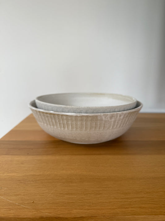 Carved bowl large