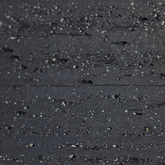 Natural clay two piece pendant